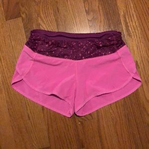 NWOT Lululemon Speed Up Shorts